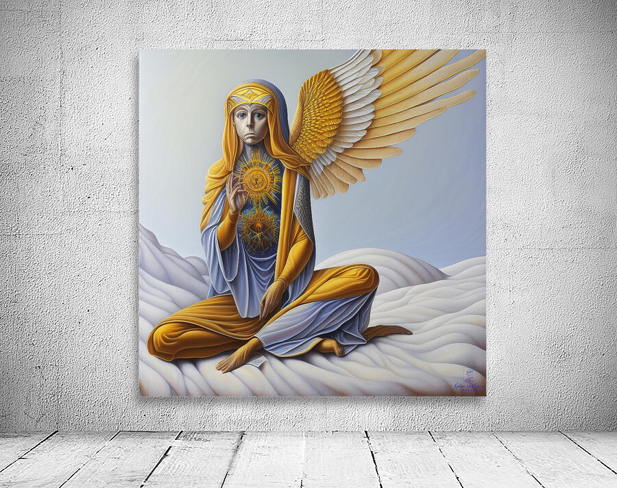 Broken Fallen Angel Forgiveness by Kevin Michael VerKamp