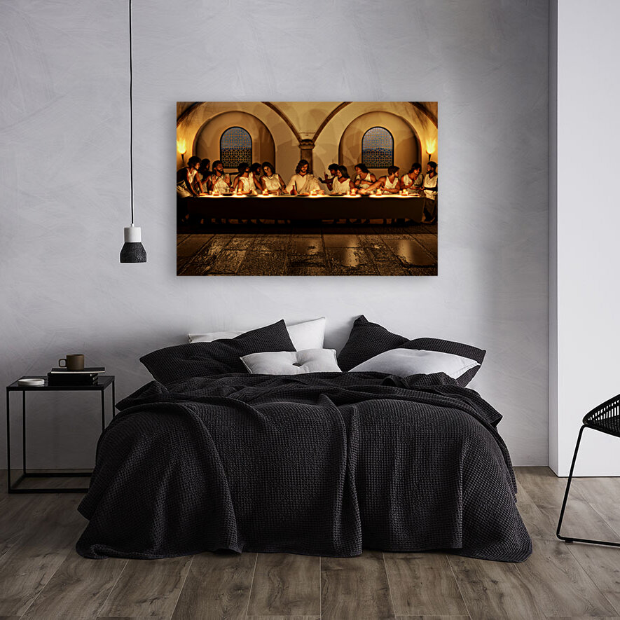 The Last Supper - 250MP 5:8 ratio Reproduction