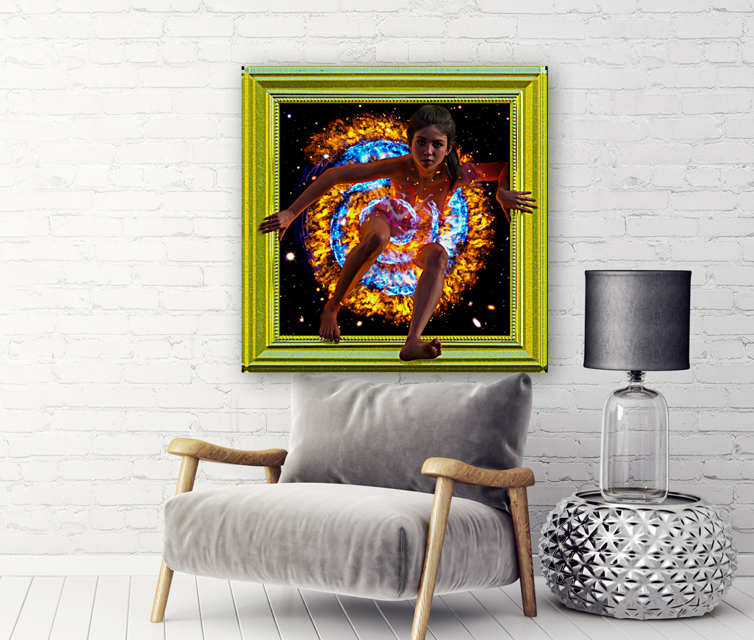 Coming Out of the Box - Frame Wrap Reproduction