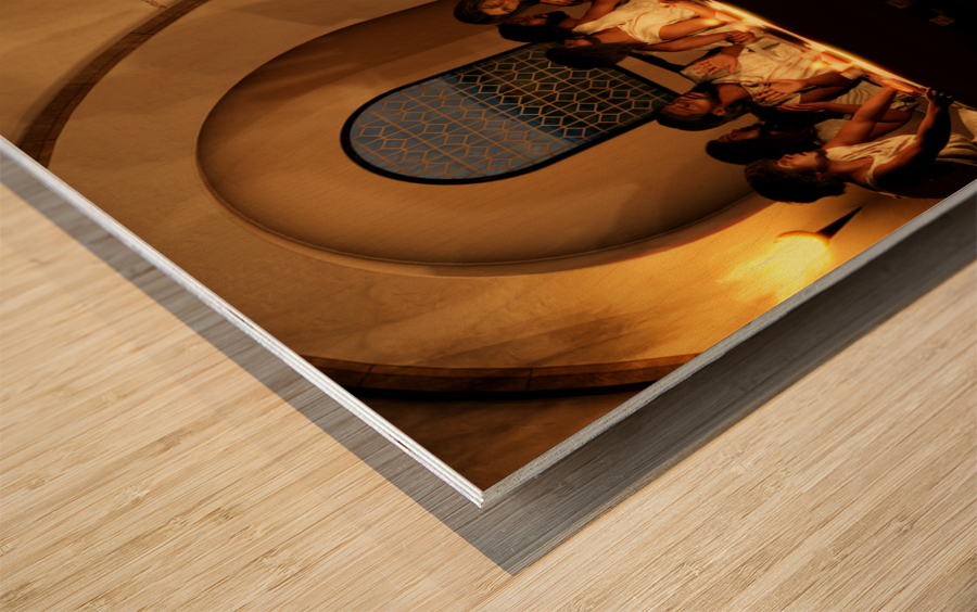 The Last Supper - 250MP 5:8 ratio Wood print