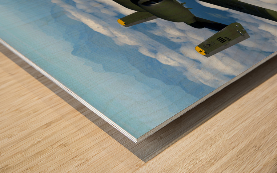 A-10 Thunderbolt II Warthog Wood print