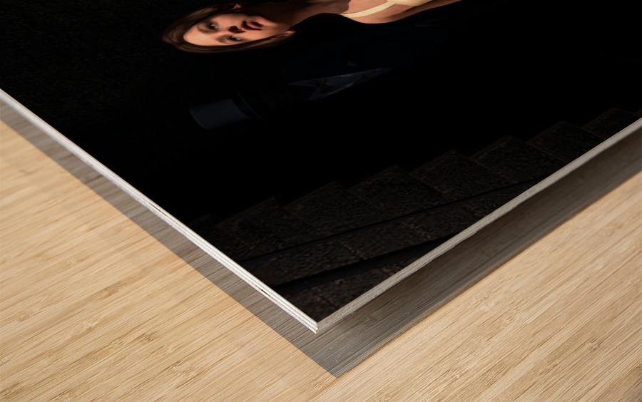 Little Dancer - Degas ballerina tribute Wood print