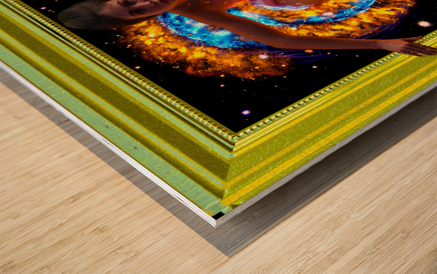 Coming Out of the Box - Frame Wrap Wood print