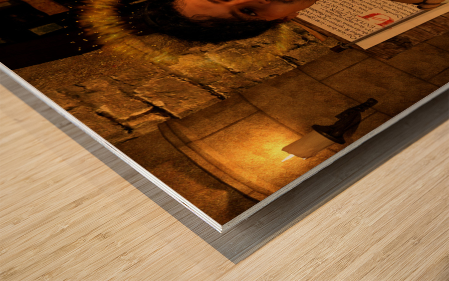 St. Augustine - Rebel Redemption Author Wood print