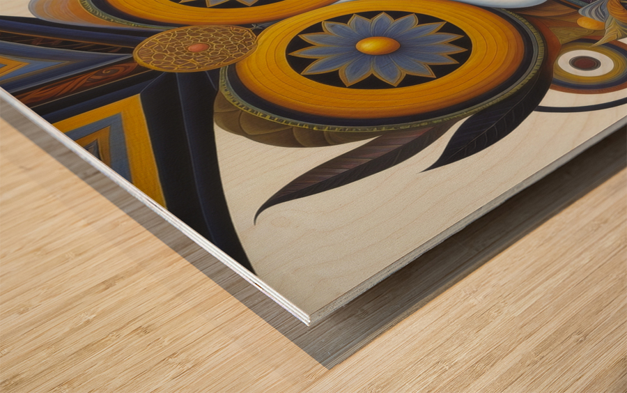 Balancing Priorities Wood print