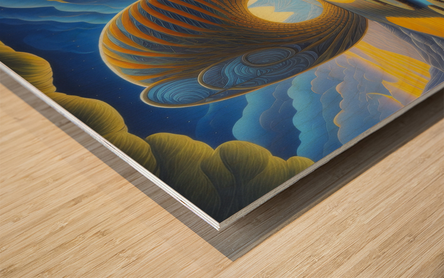 Taking Responsibility Wood print