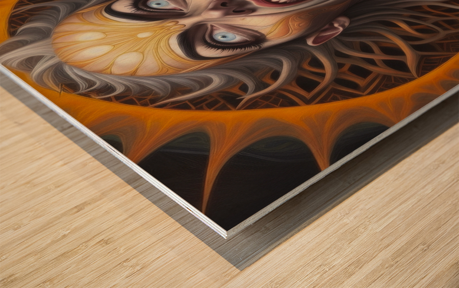 Human Suffering Wood print