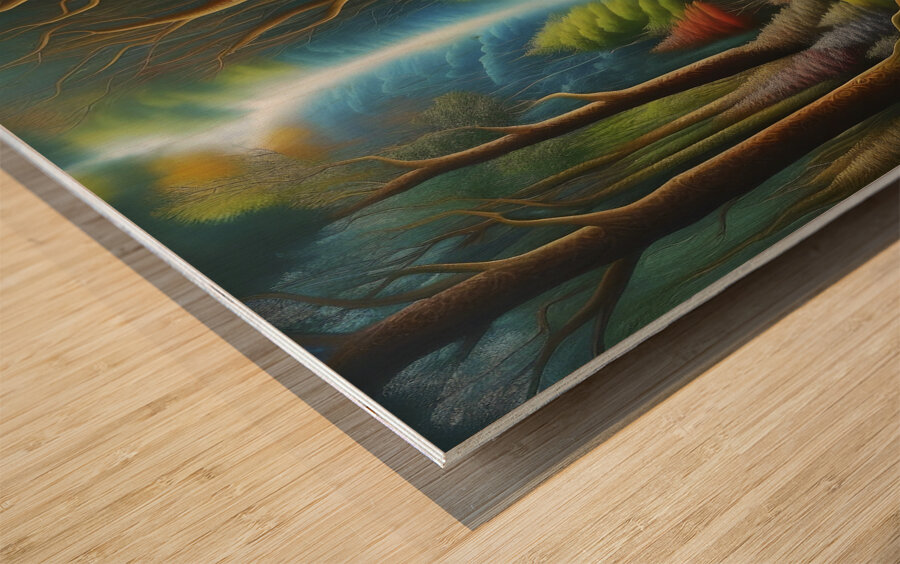 The Forest of Friendship Wood print