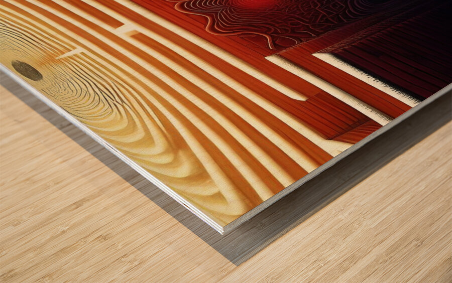 middleschool21 Wood print