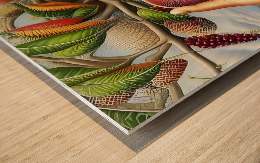 middleschool30 Wood print