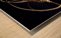 Interstellar Spaceship Eden  Wood print